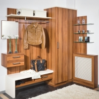 Corner wall unit