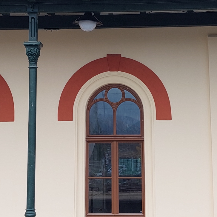 Bahnhof-Restaurierung in Teplice