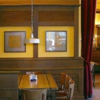 Wall panelling at  “Brandauer`s“ Pub