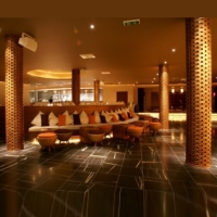 Woven wood for Hotel Radisson BLU